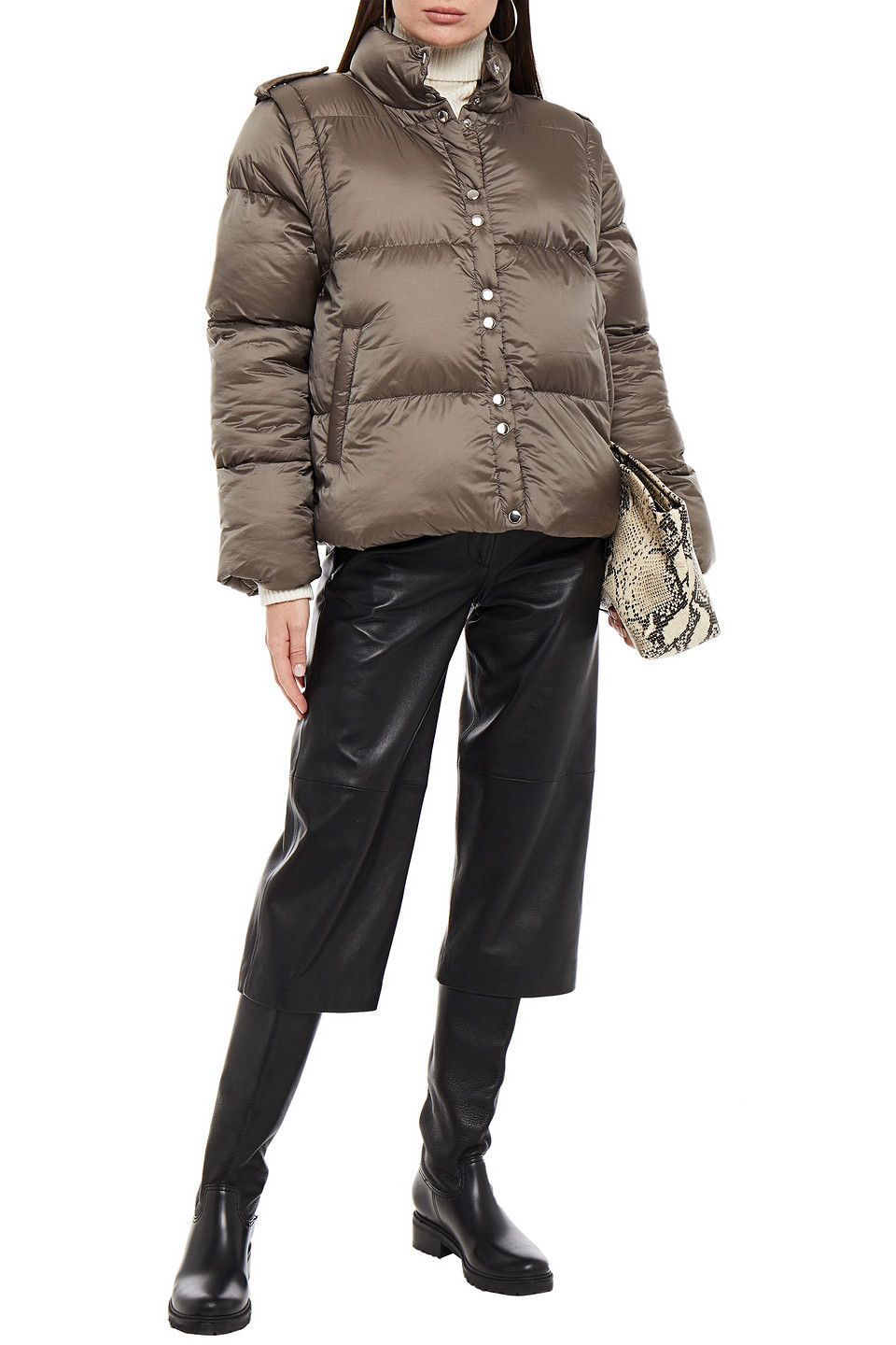 GESTUZ QUILTED SHELL JACKET