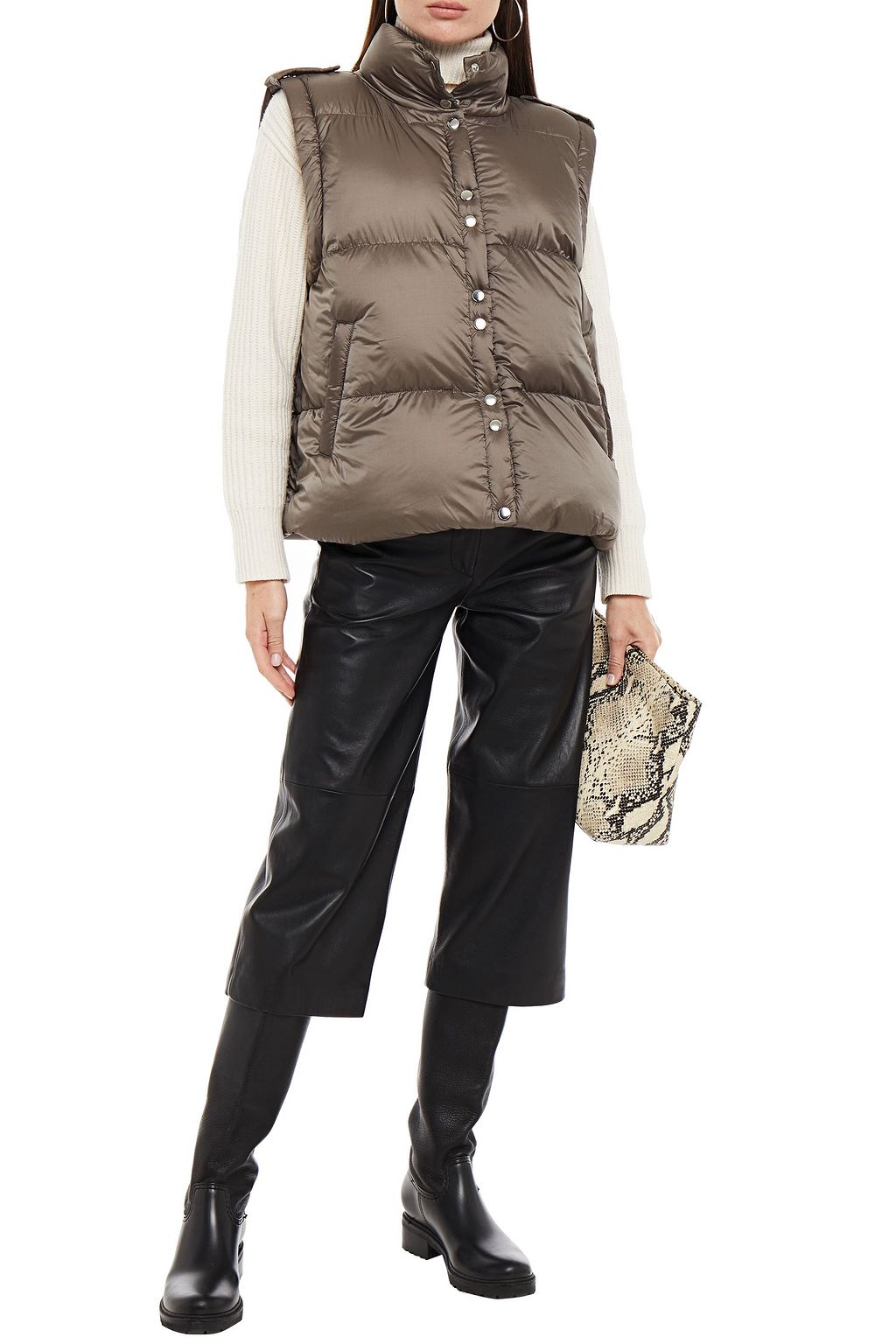 GESTUZ Quilted shell jacket