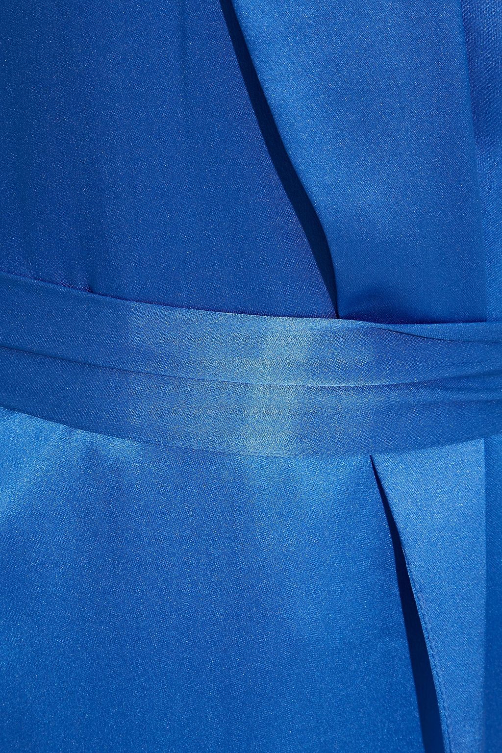 MICHELLE MASON Belted silk-satin robe