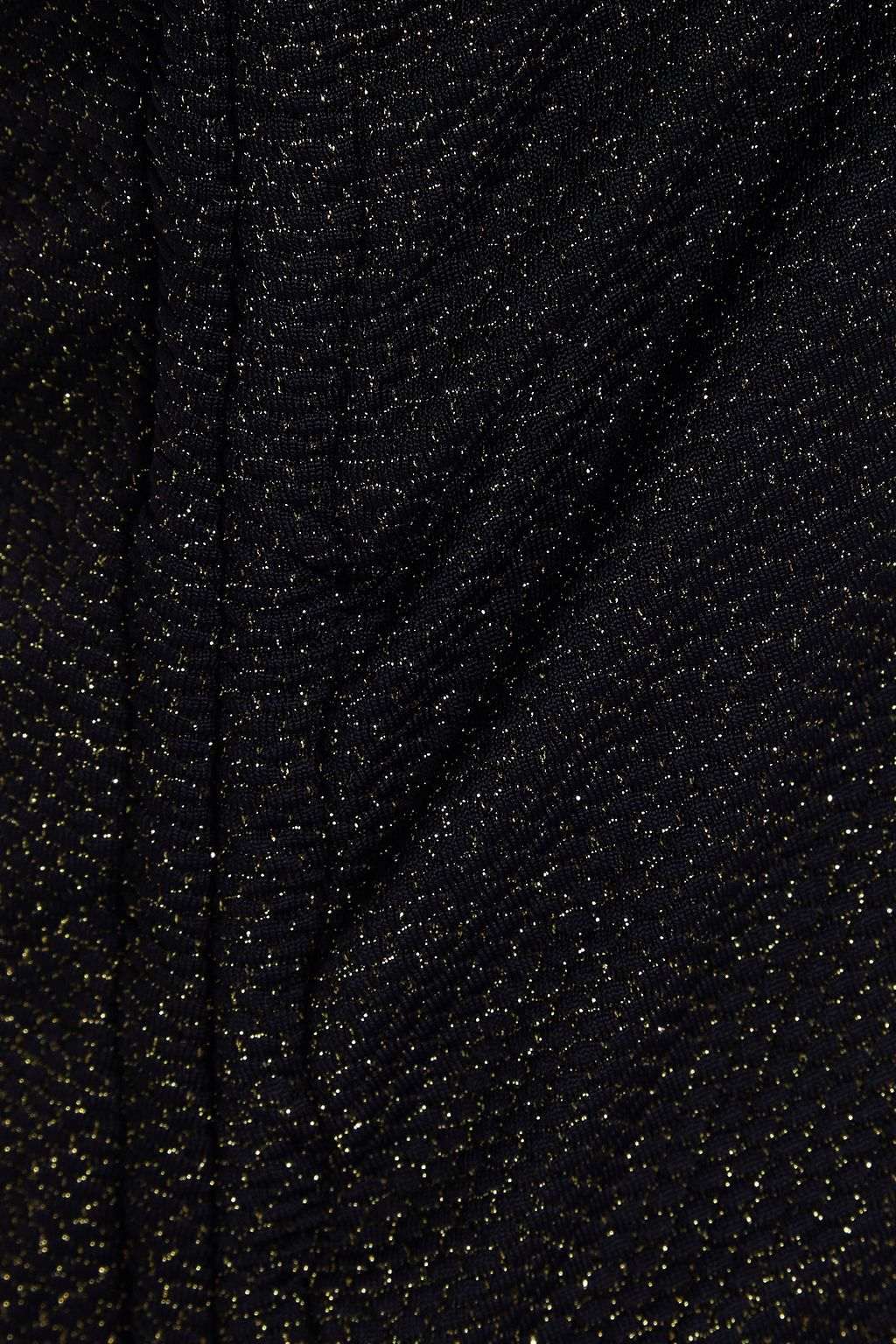 SEAFOLLY Ruched metallic swimsuit