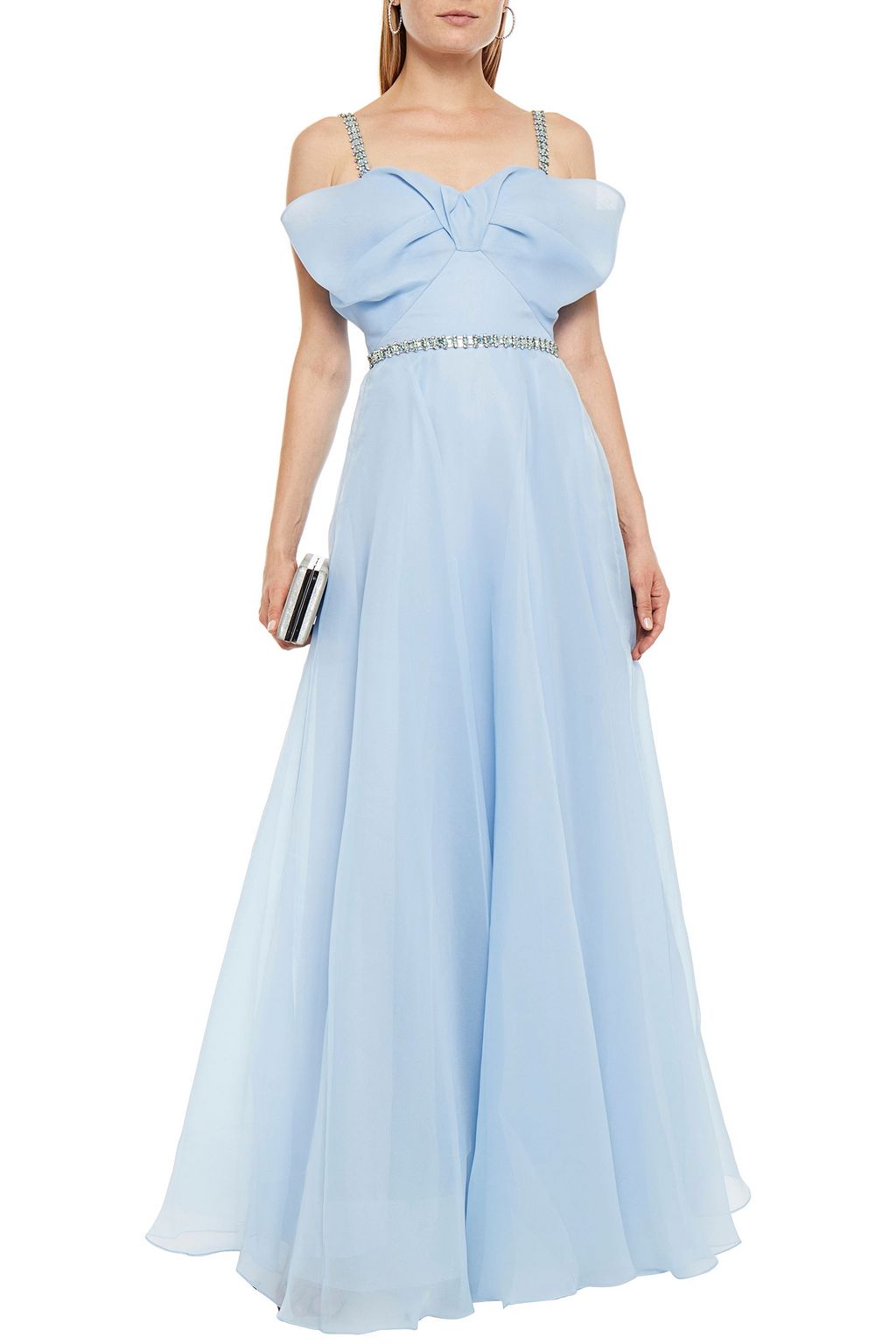 JENNY PACKHAM Embellished organza gown