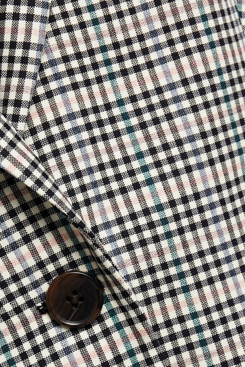 PAUL SMITH Gingham wool blazer