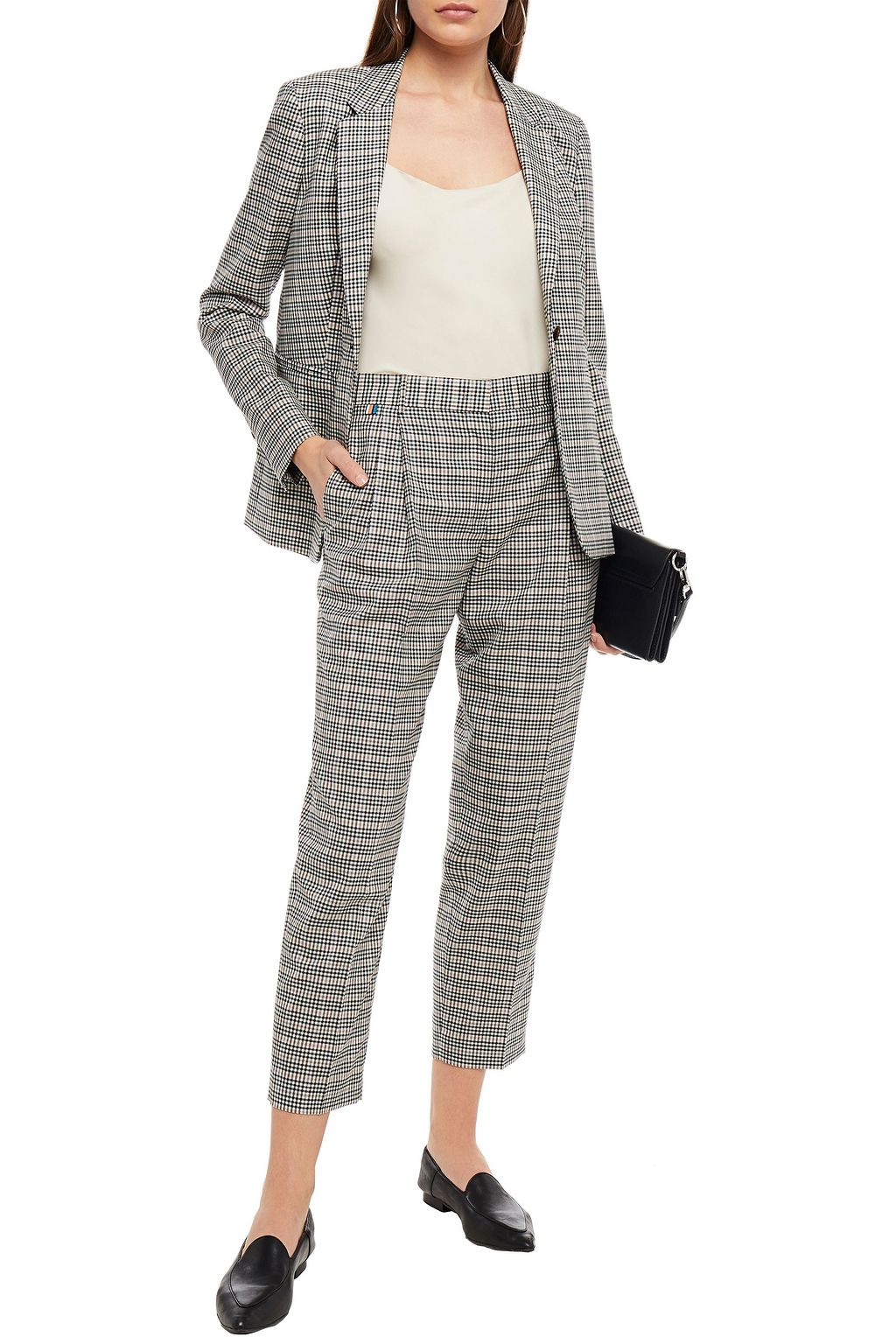 PAUL SMITH Gingham wool blazer