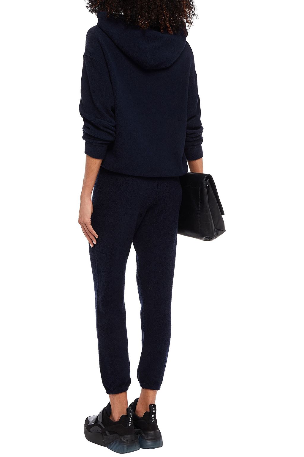 STATESIDE Supima cotton and Micro Modal-blend fleece track pants