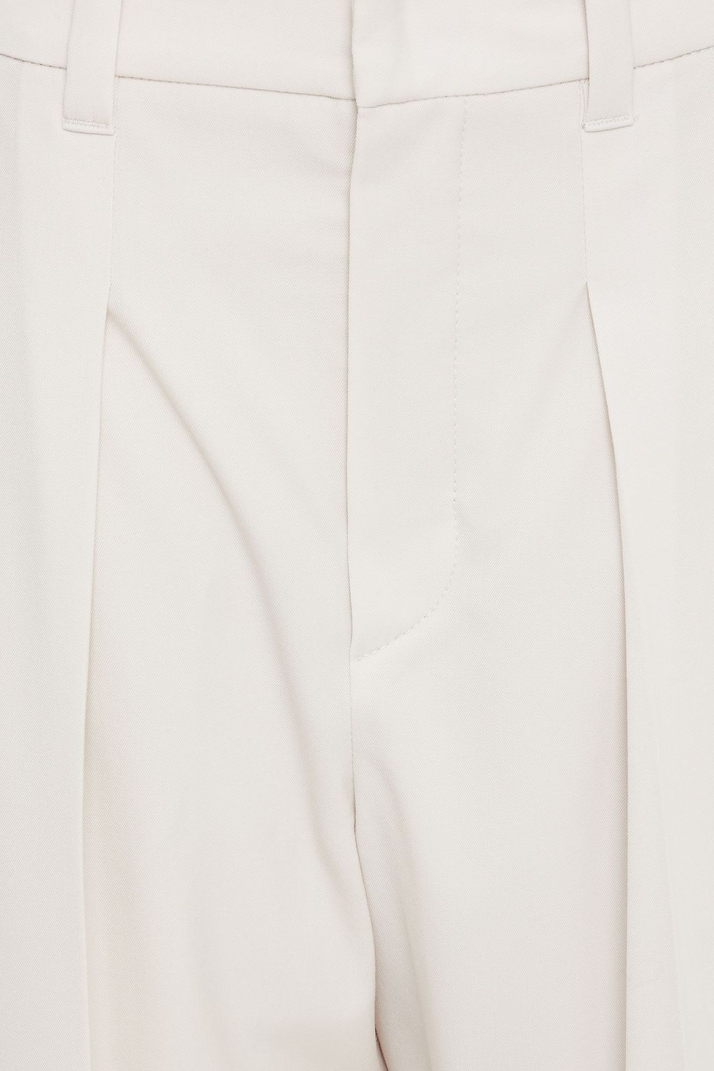 BRUNELLO CUCINELLI Karottenhose aus Twill aus einer Wollmischung