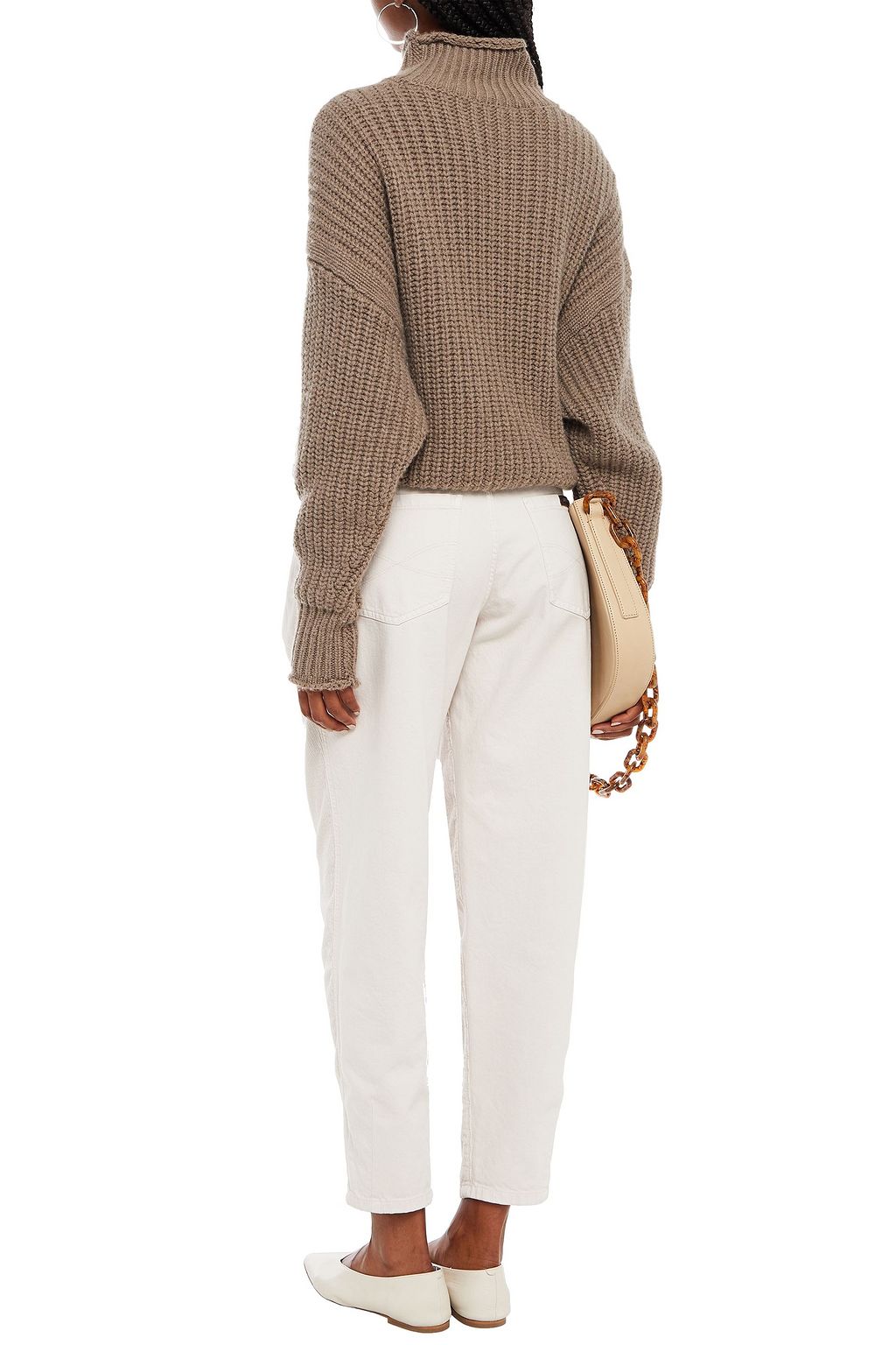 BRUNELLO CUCINELLI コットンコーデュロイ ストレートレッグ パンツ