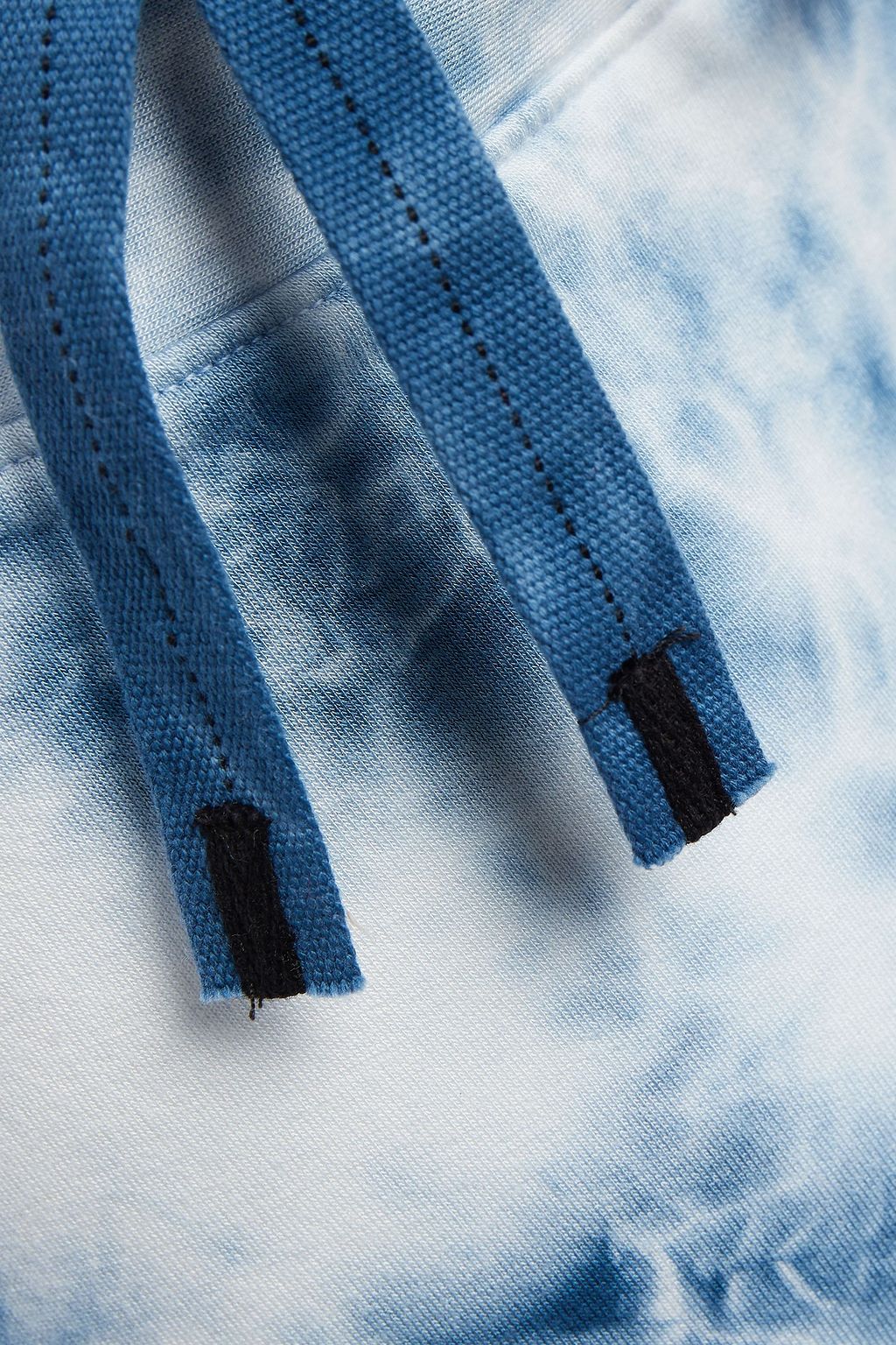 STATESIDE Tie-dyed Micro Modal-blend fleece track pants