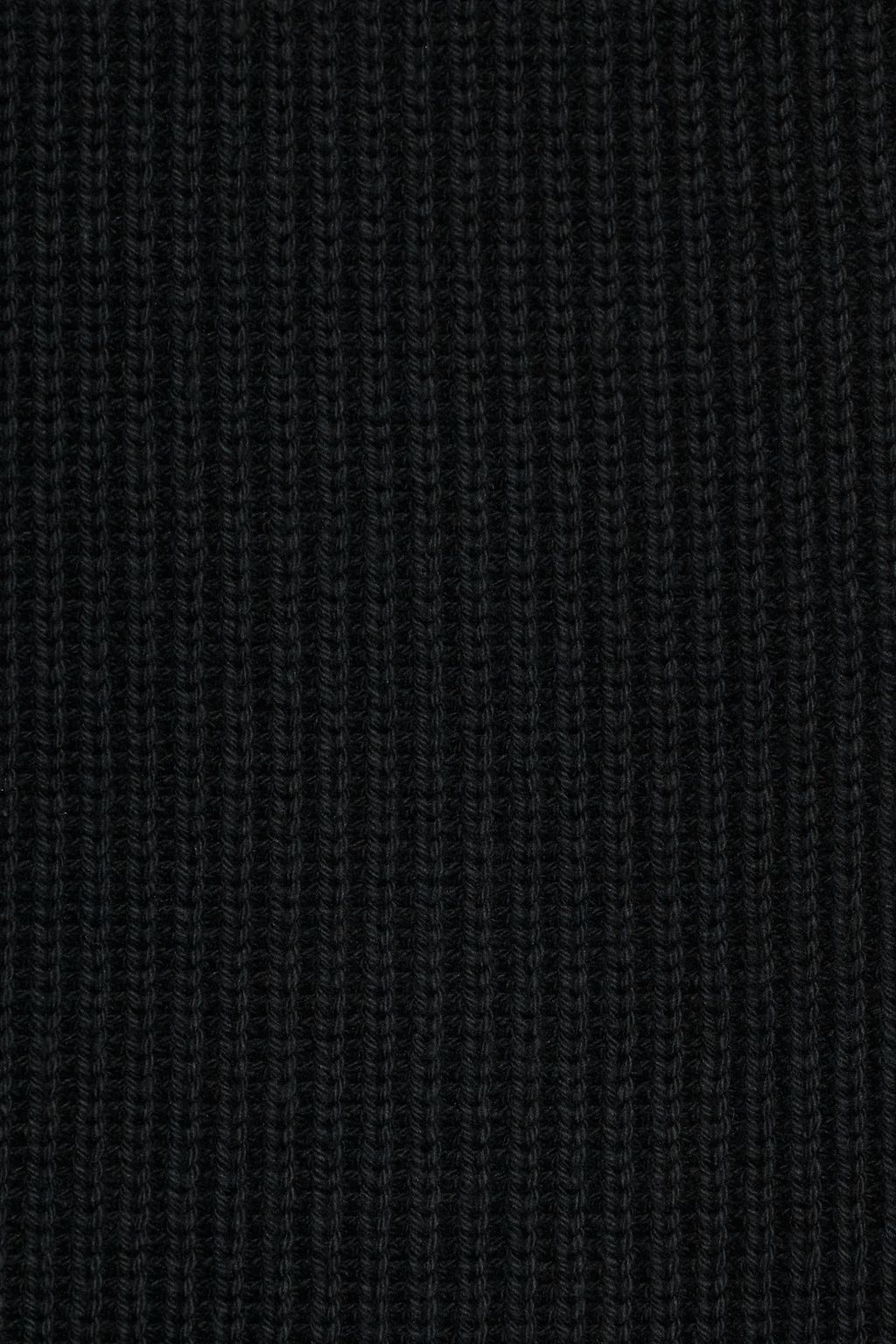 HELMUT LANG Ribbed cotton tank