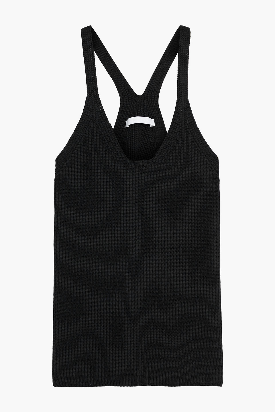 Ribbed cotton tank