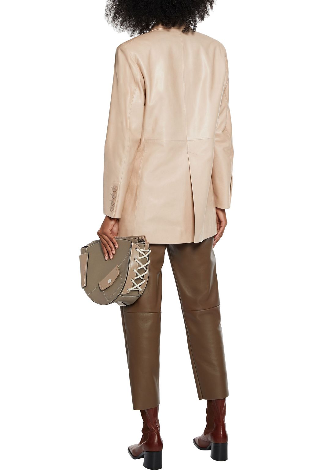 DROME Leather blazer