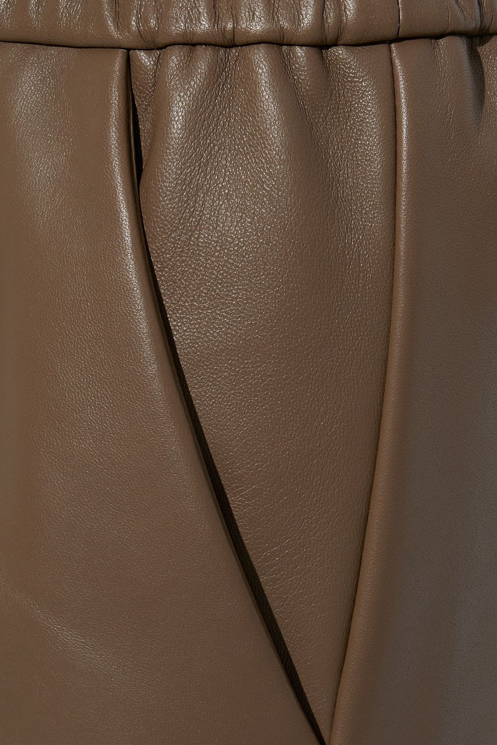 DROME Leather tapered pants