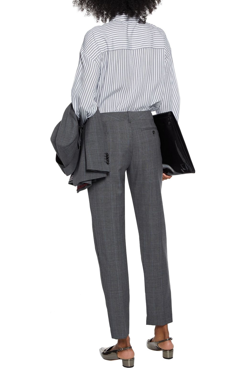 PAUL SMITH Prince of Wales checked wool slim-leg pants