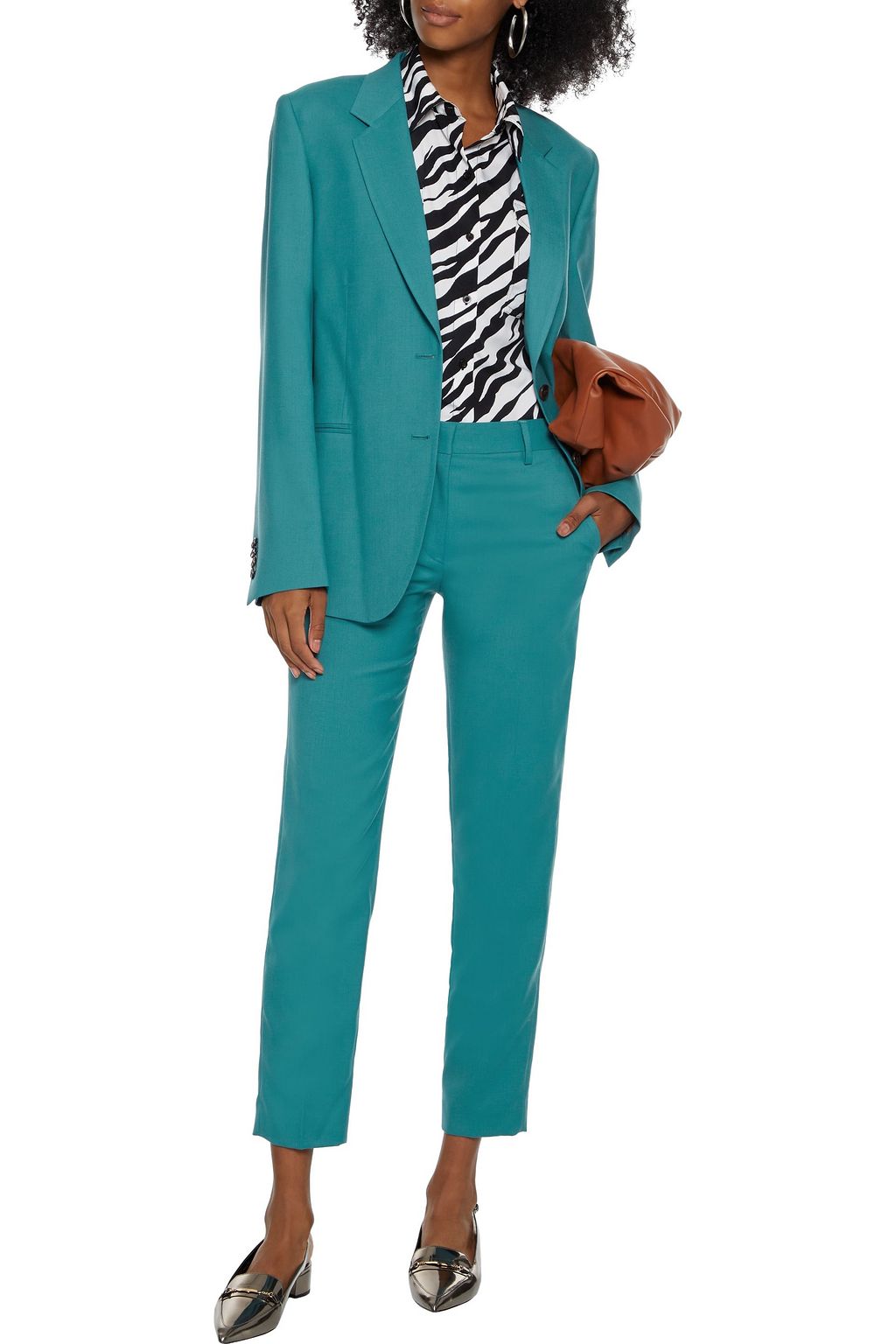 PAUL SMITH Wool-twill blazer