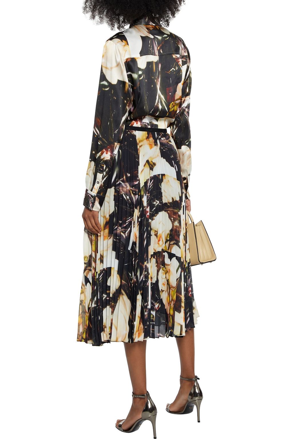 PAUL SMITH Printed silk-satin shirt
