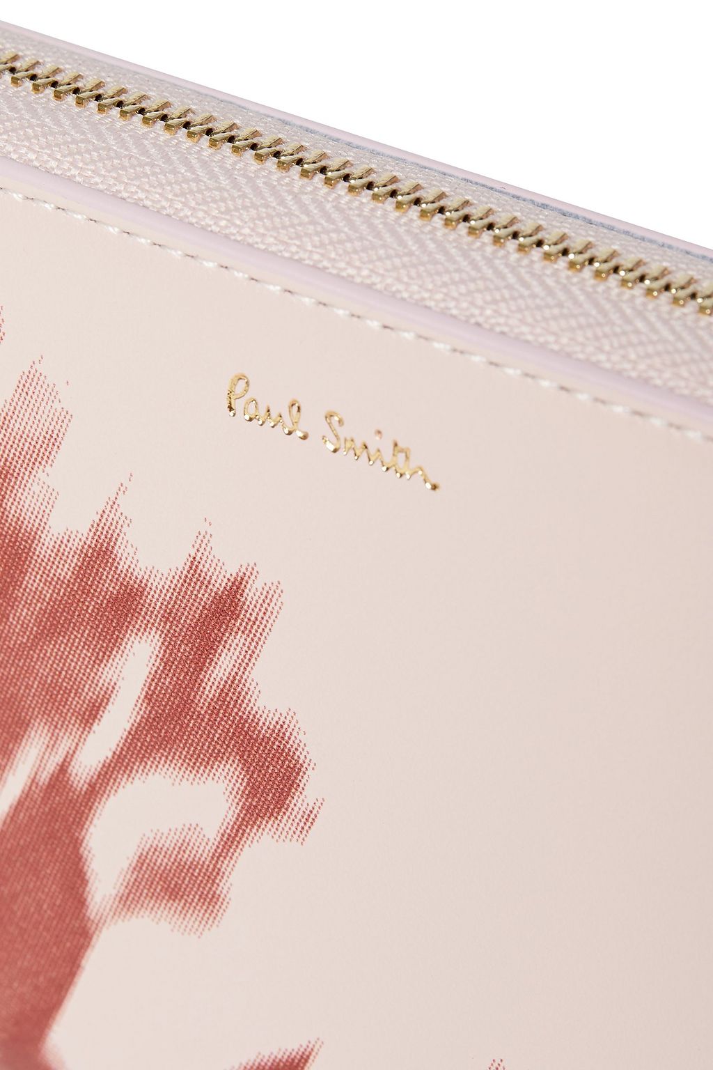 PAUL SMITH Printed leather continental wallet