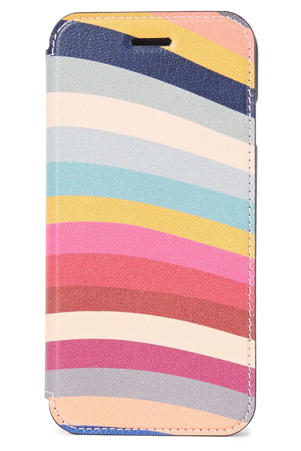 Multicolor Striped Leather Iphone 8 Case Paul Smith The Outnet Multicolor Striped Leather Iphone 8 Case Paul Smith The Outnet
