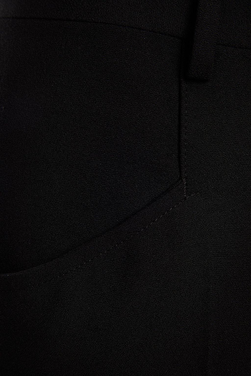 RICK OWENS Walrus wool-blend crepe wide-leg pants