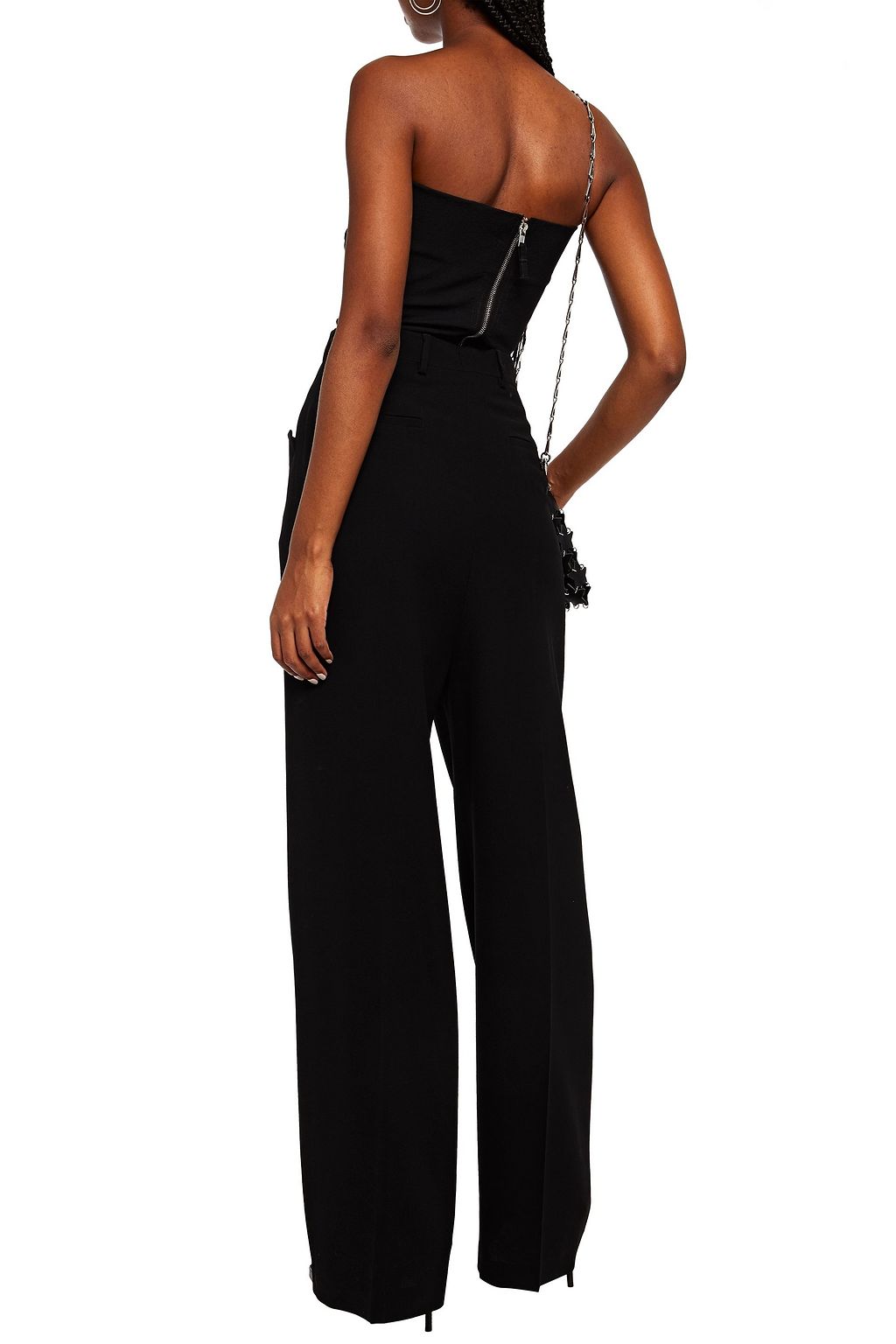 RICK OWENS Walrus wool-blend crepe wide-leg pants