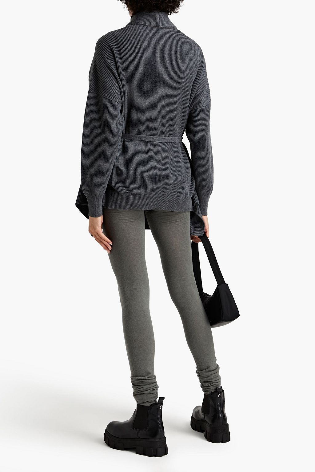 RICK OWENS Cashmere-blend leggings