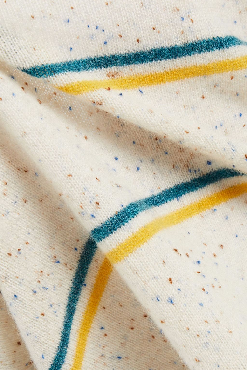 CHARLI Donegal striped cashmere sweater
