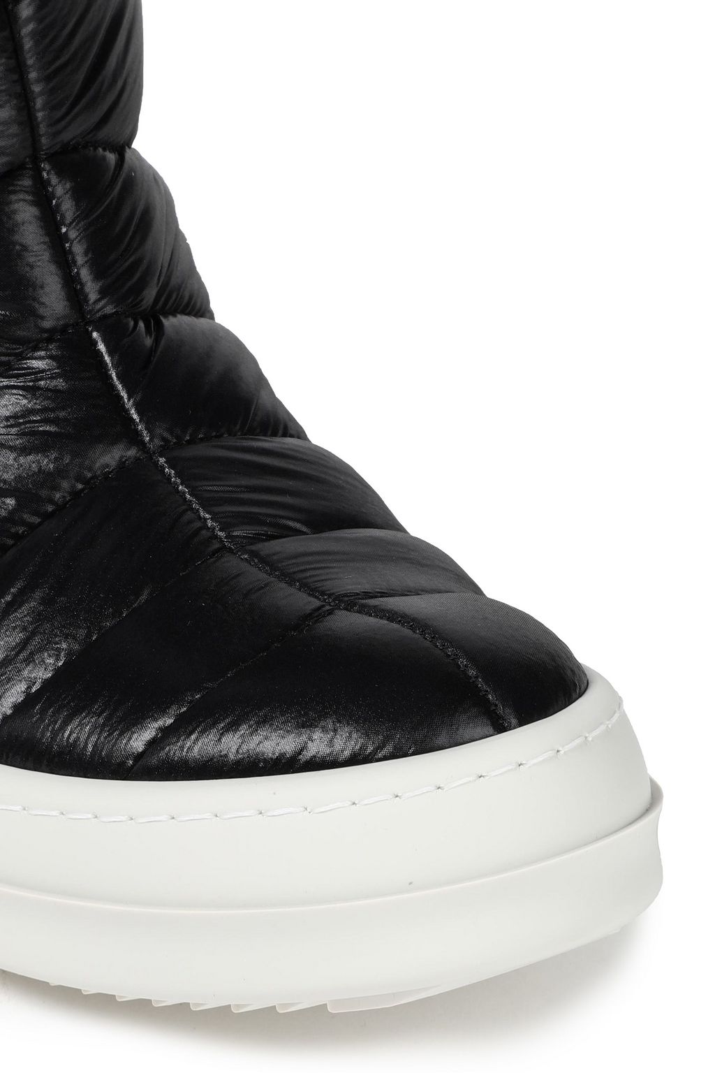 DRKSHDW BY RICK OWENS Quilted shell ankle boots