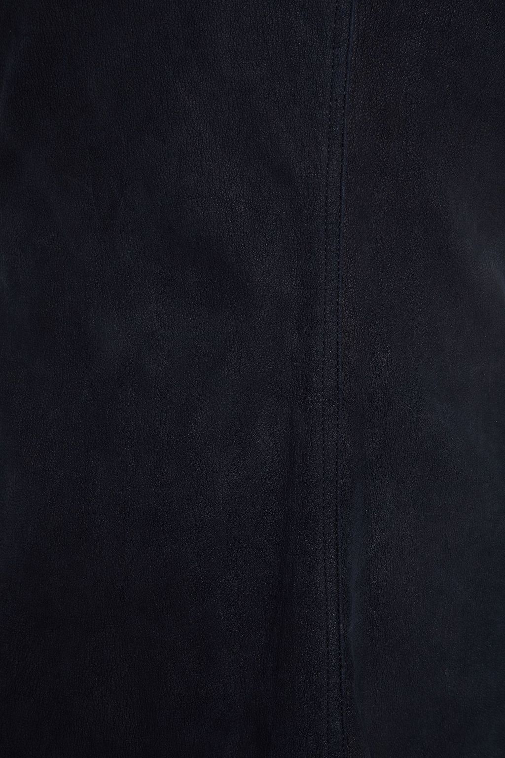 RICK OWENS Textured-leather top