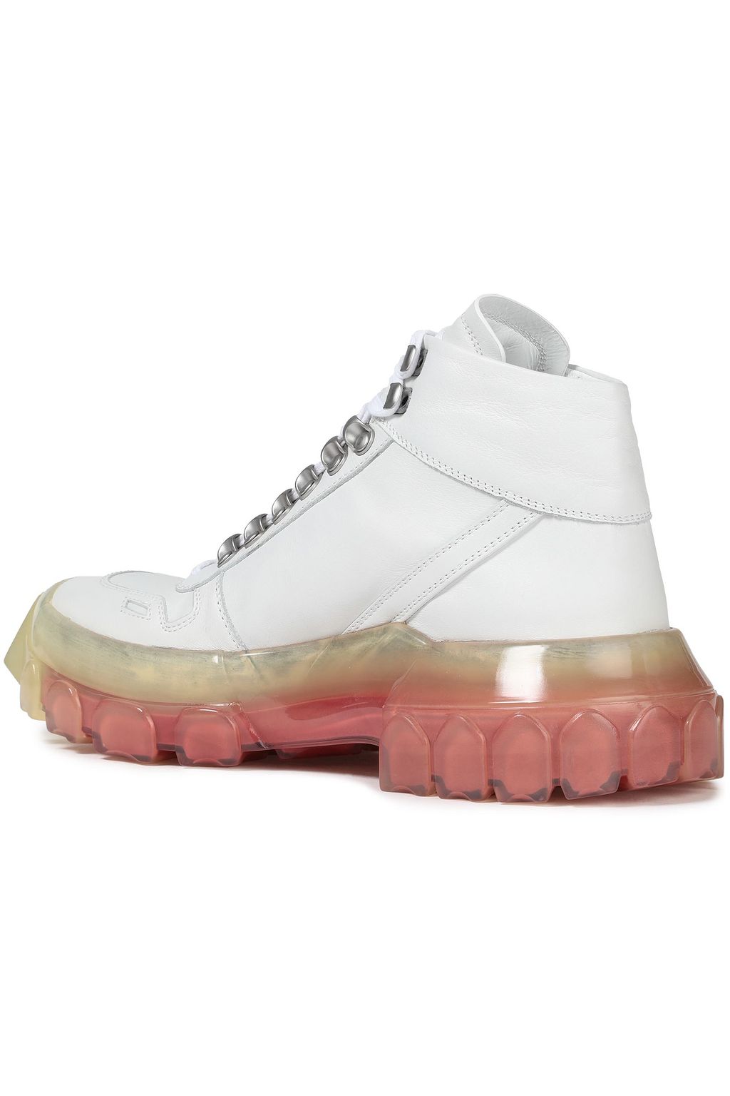 RICK OWENS Tractor leather sneakers