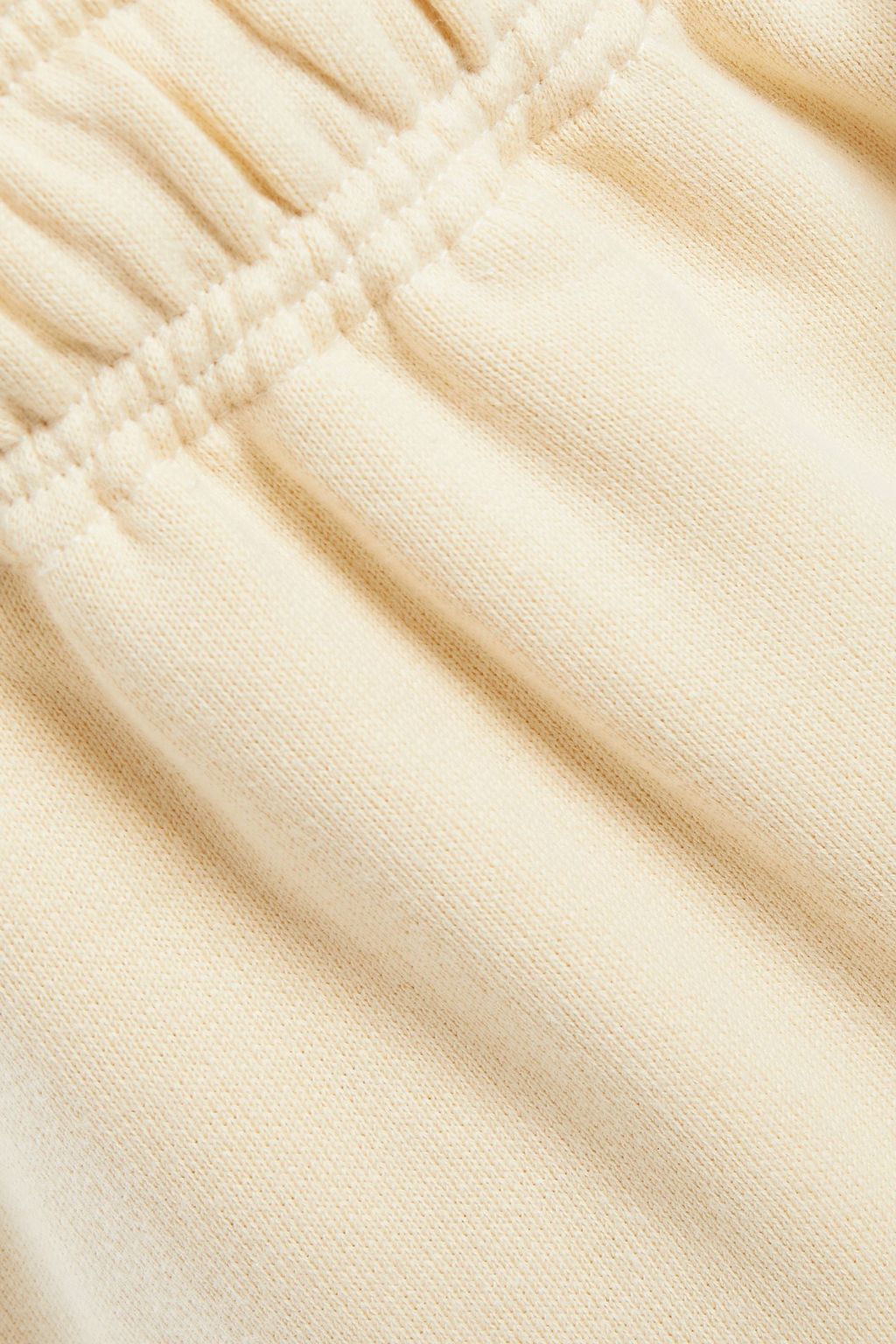 MARNI French cotton-terry wide-leg pants