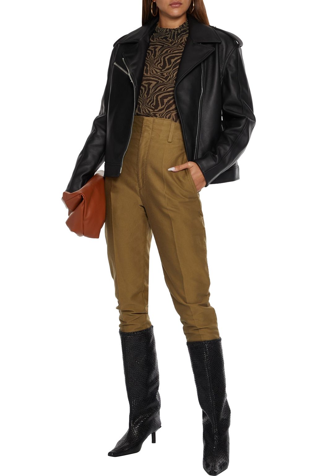 DROME Leather biker jacket
