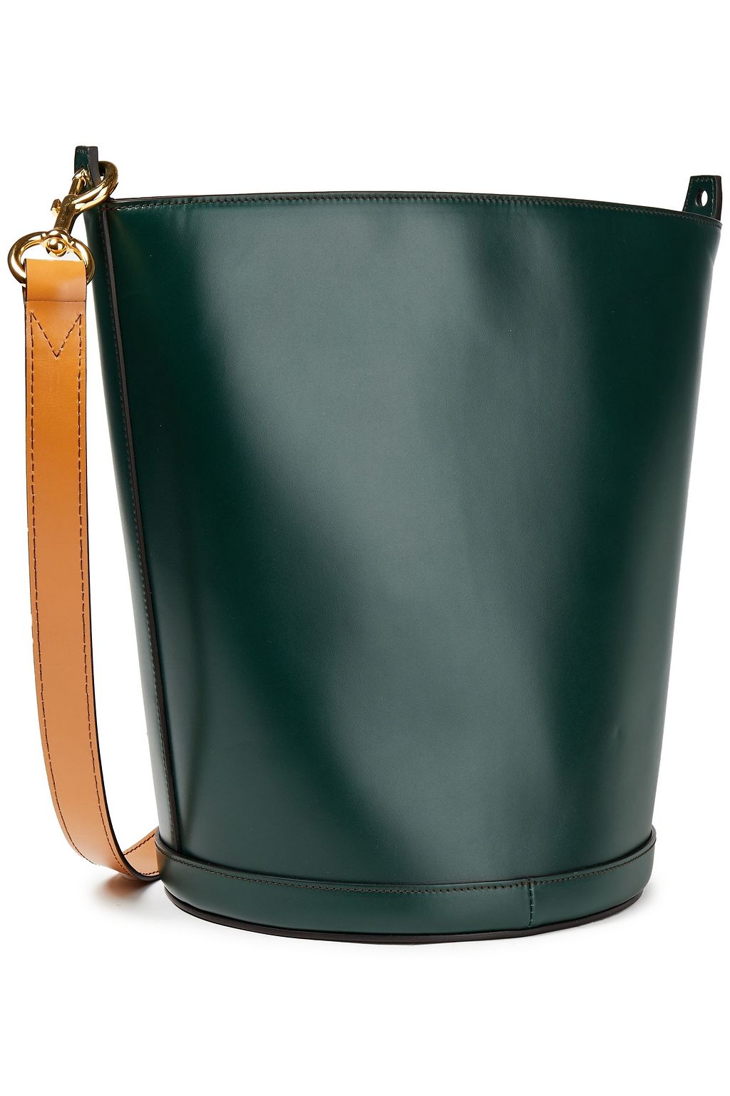 MARNI Two-tone leather bucket bag