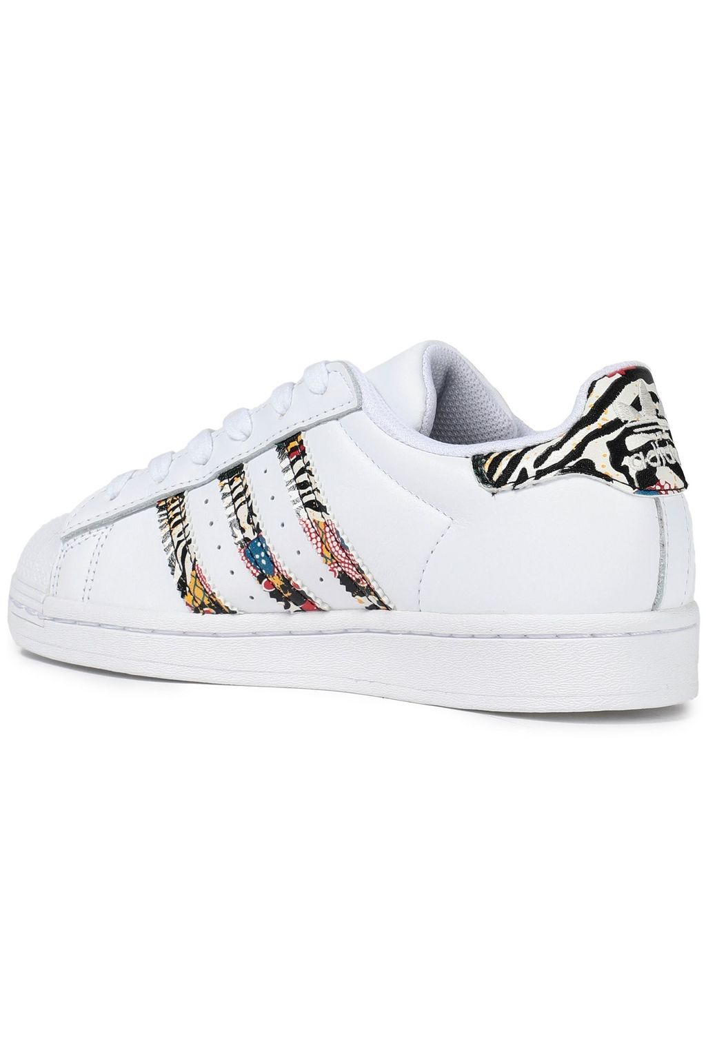 ADIDAS ORIGINALS Superstar printed leather sneakers