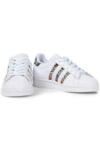 adidas black leather sneakers womens