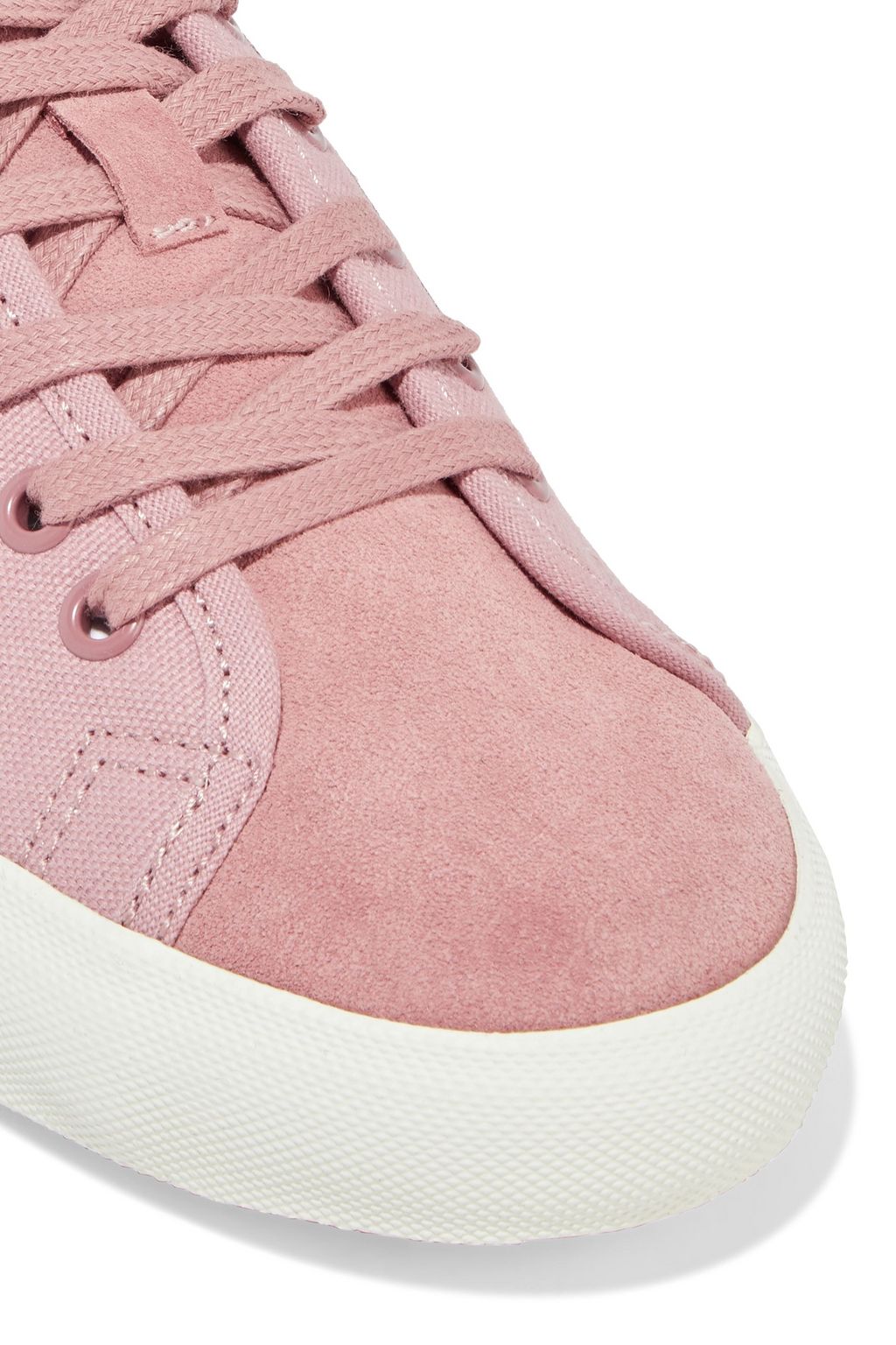 PS PAUL SMITH Nelson suede-trimmed canvas sneakers