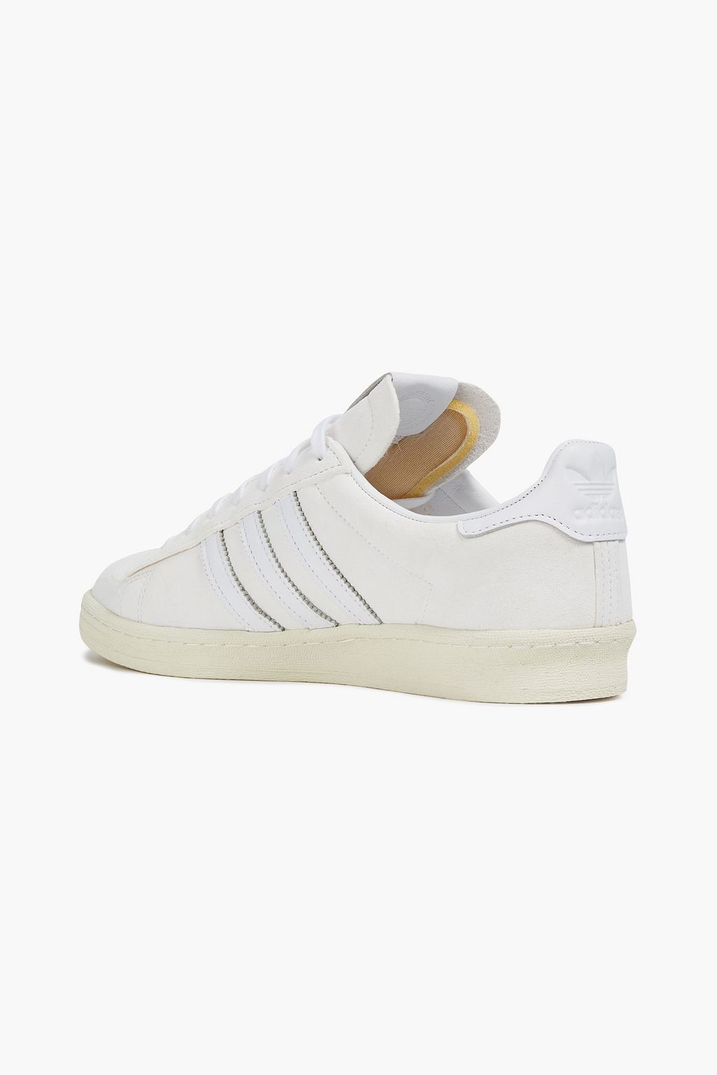 ADIDAS ORIGINALS Campus 80 leather-trimmed suede sneakers