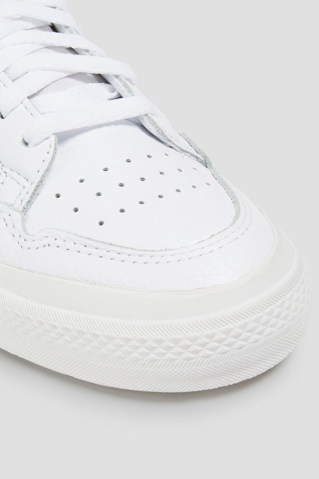 ADIDAS ORIGINALS Continental 80 pebbled-leather sneakers