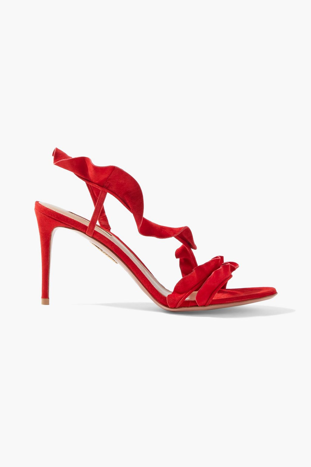 red slingback sandals