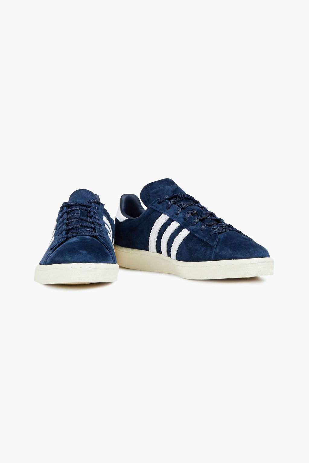 ADIDAS ORIGINALS Campus 80 leather-trimmed suede sneakers