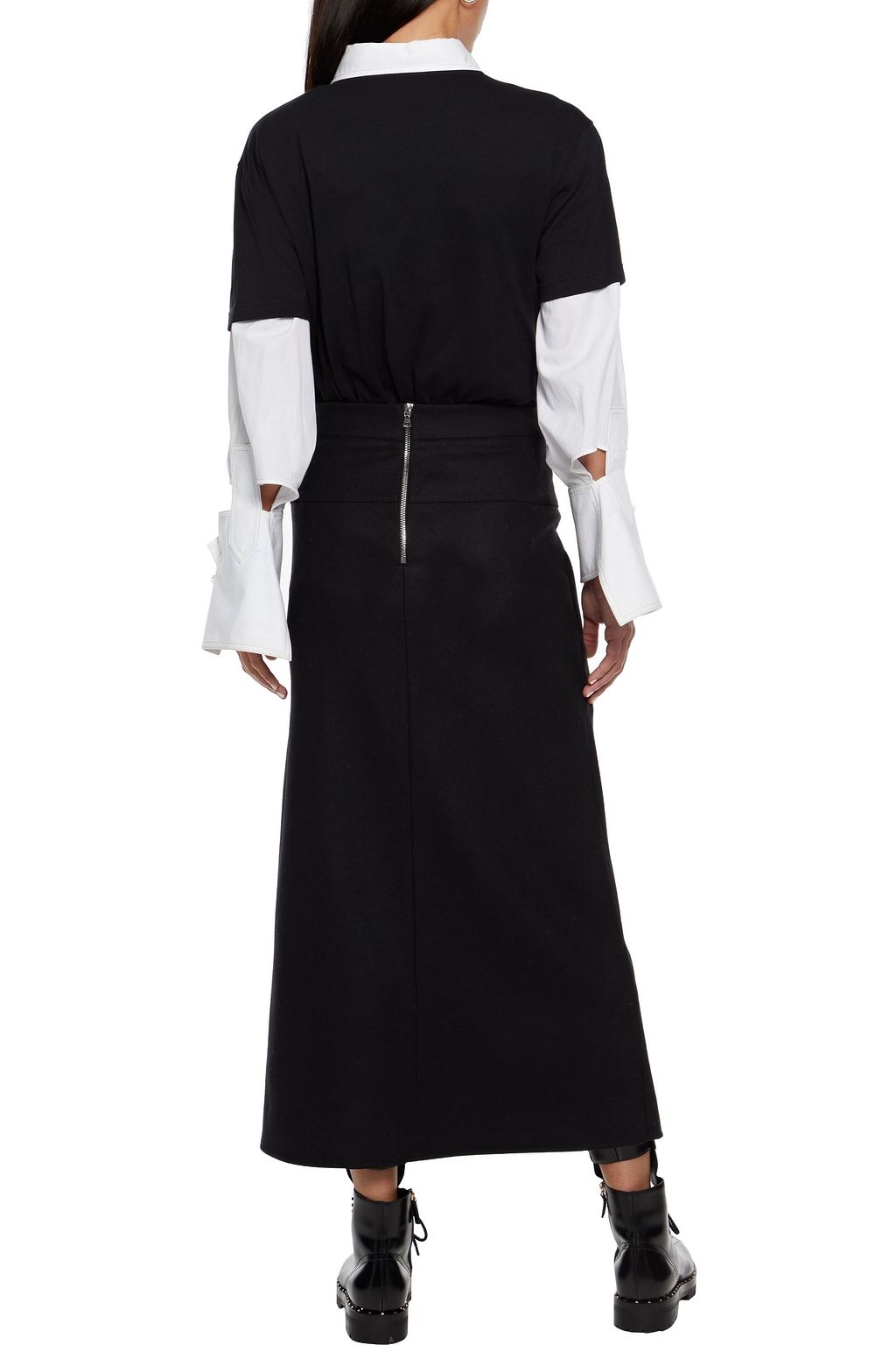 VALENTINO GARAVANI Embellished cotton-jersey T-shirt
