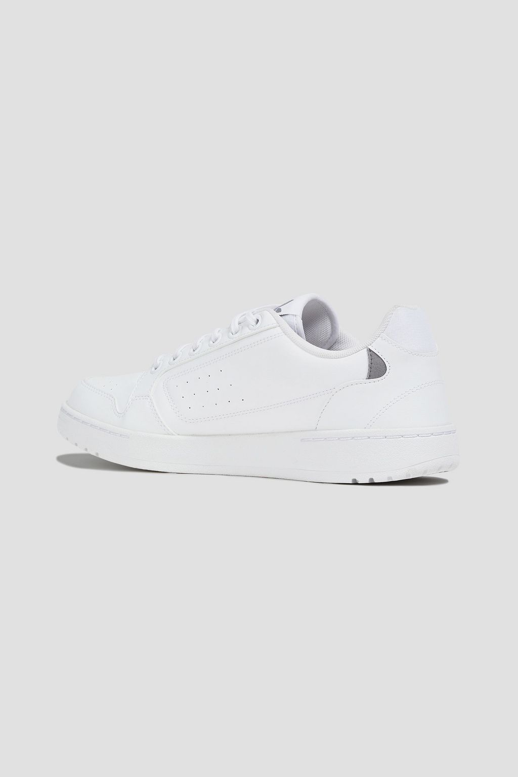 ADIDAS ORIGINALS NY 90 suede-trimmed leather sneakers