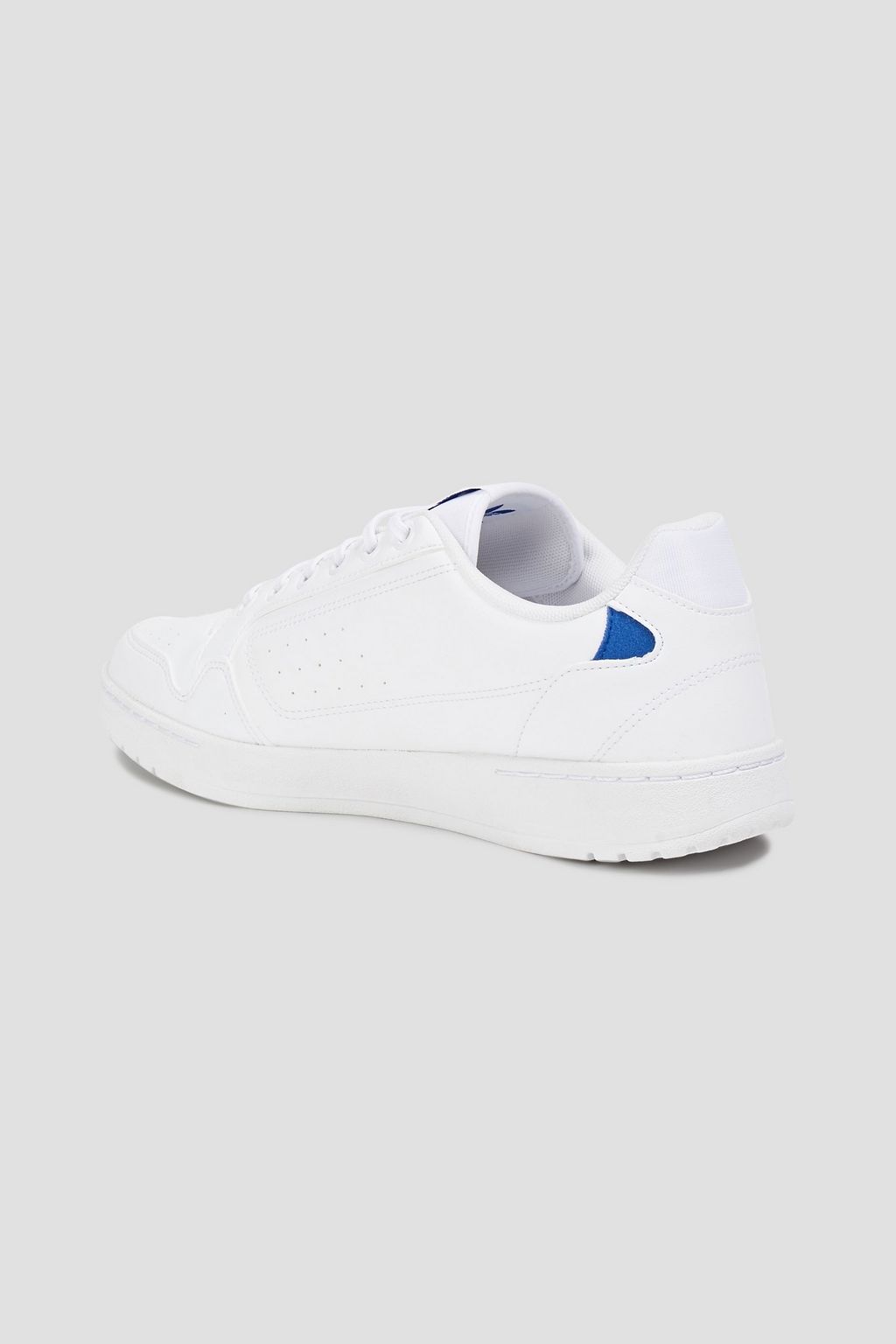 ADIDAS ORIGINALS NY 90 suede-trimmed leather sneakers