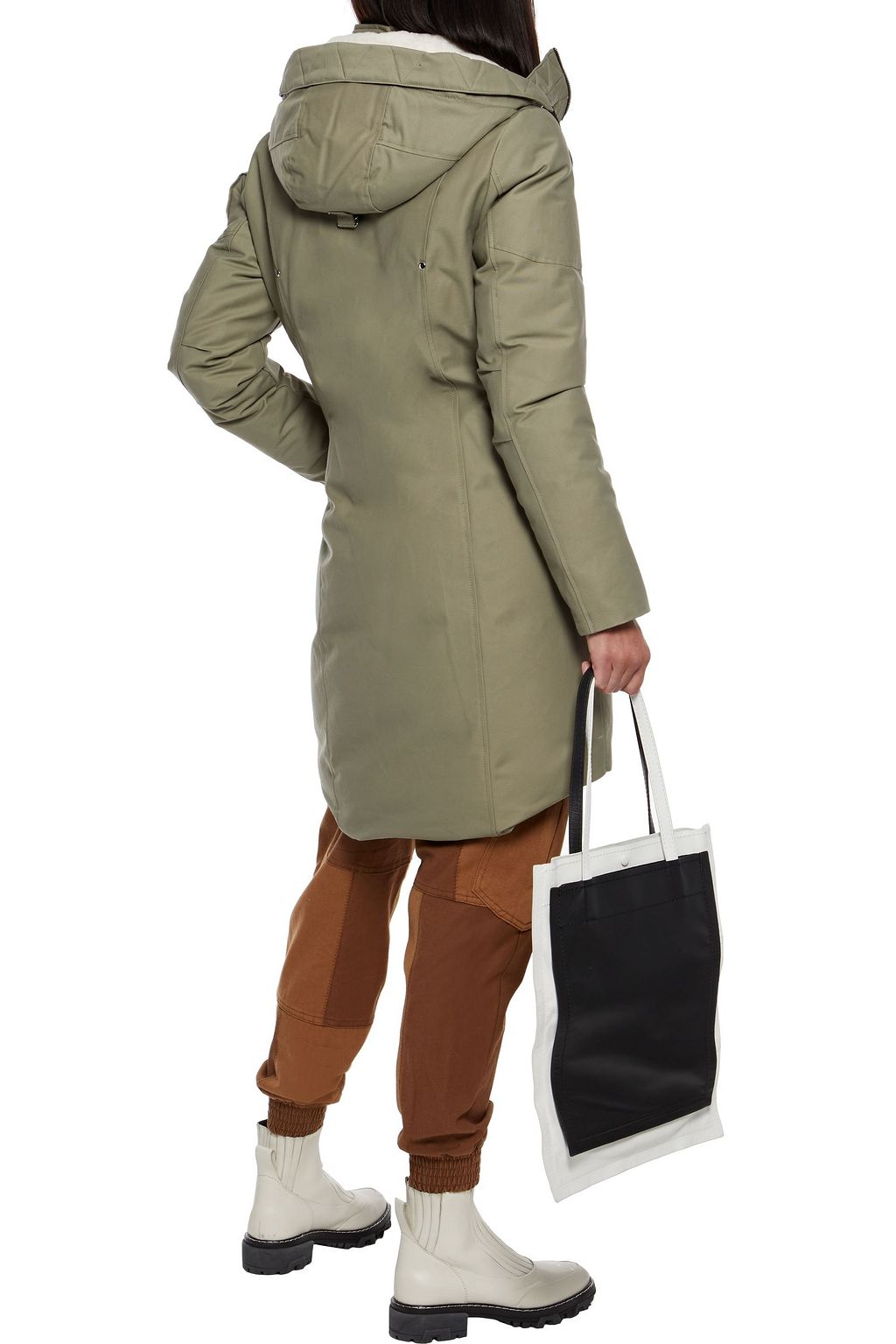 MOOSE KNUCKLES Longue Rive cotton-blend shell parka