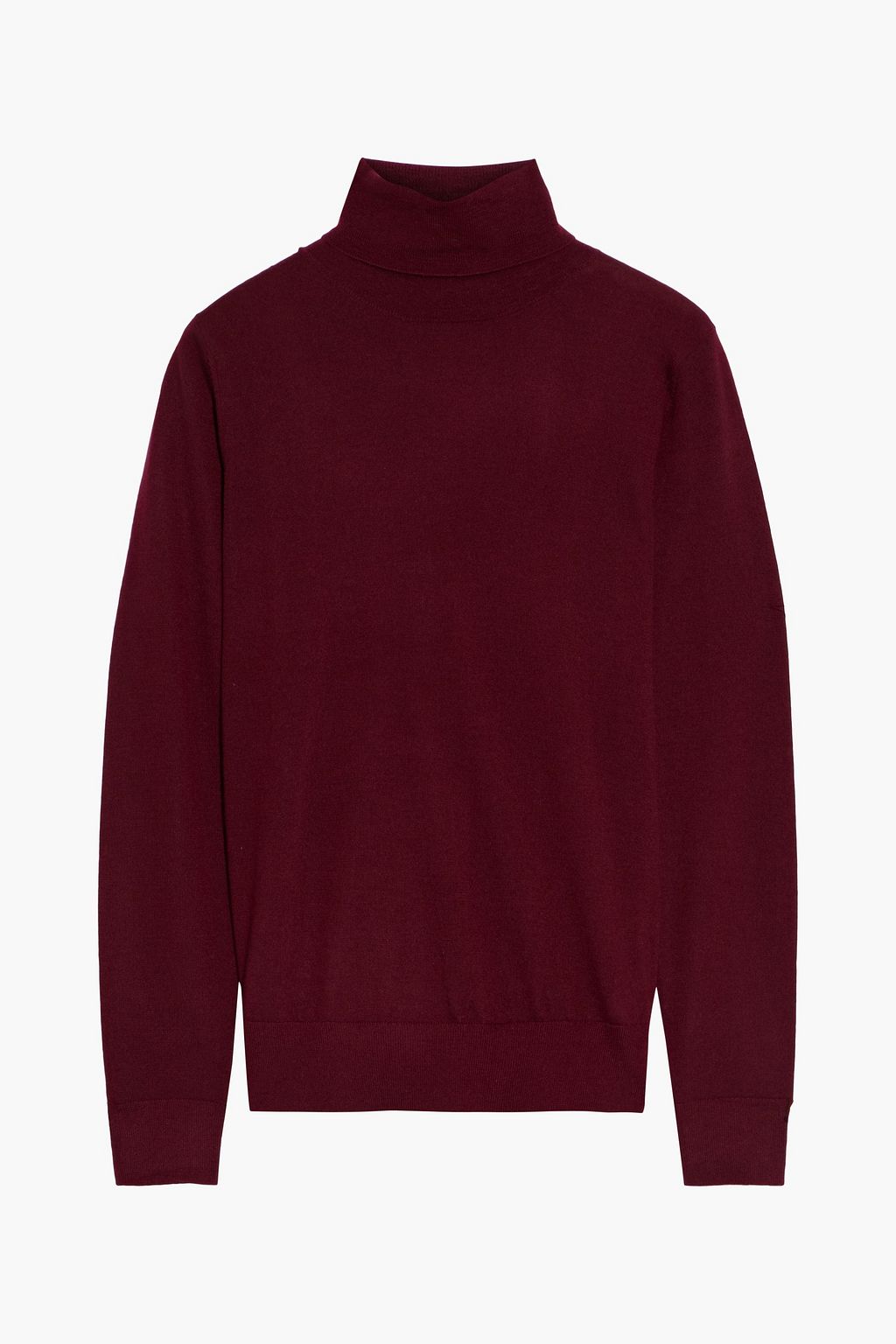 burgundy cashmere turtleneck