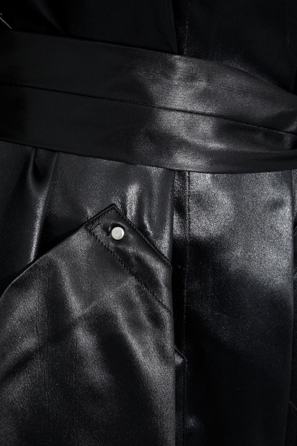 RICK OWENS Dagger satin kimono