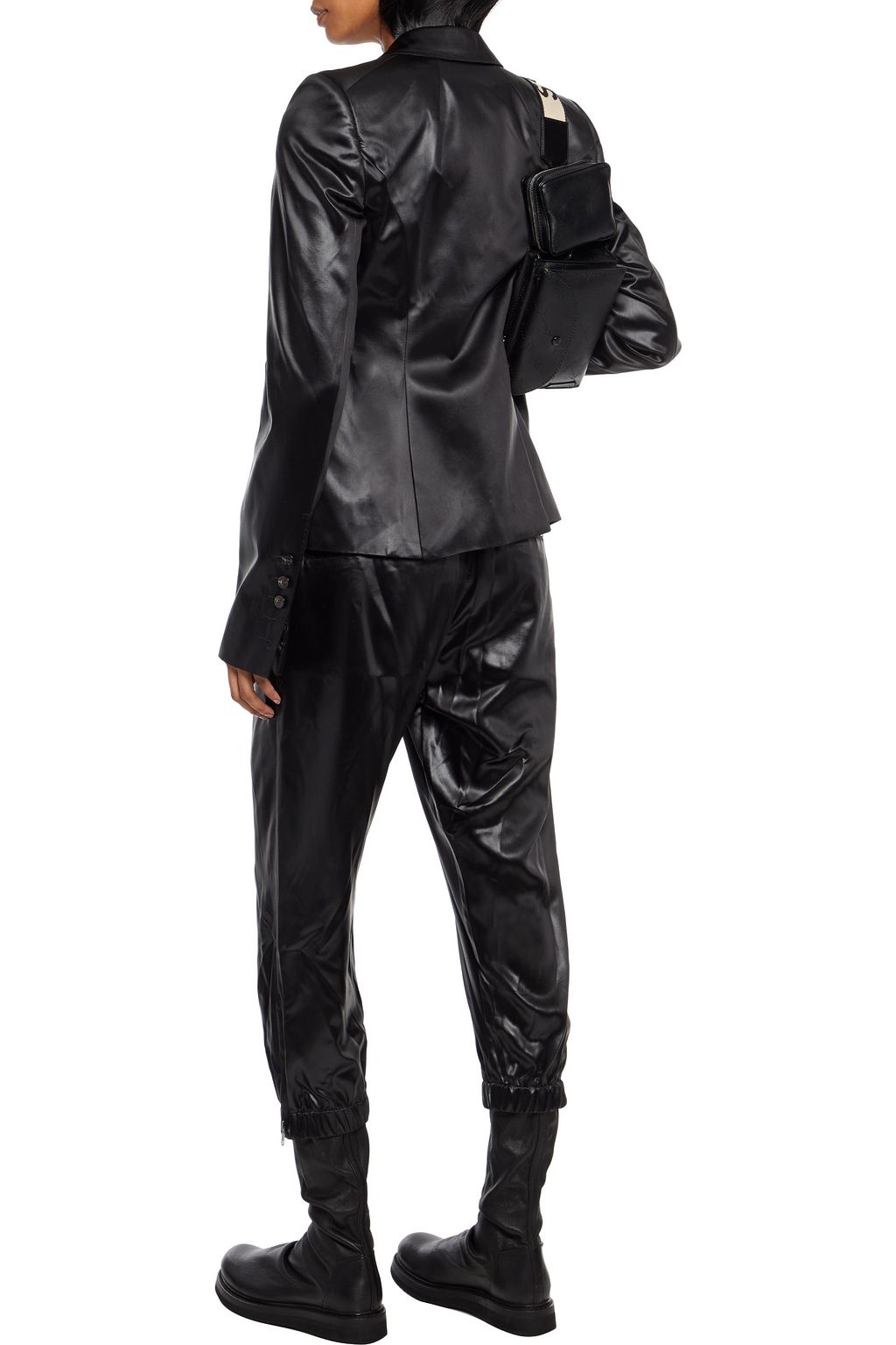 RICK OWENS 60CM satin blazer