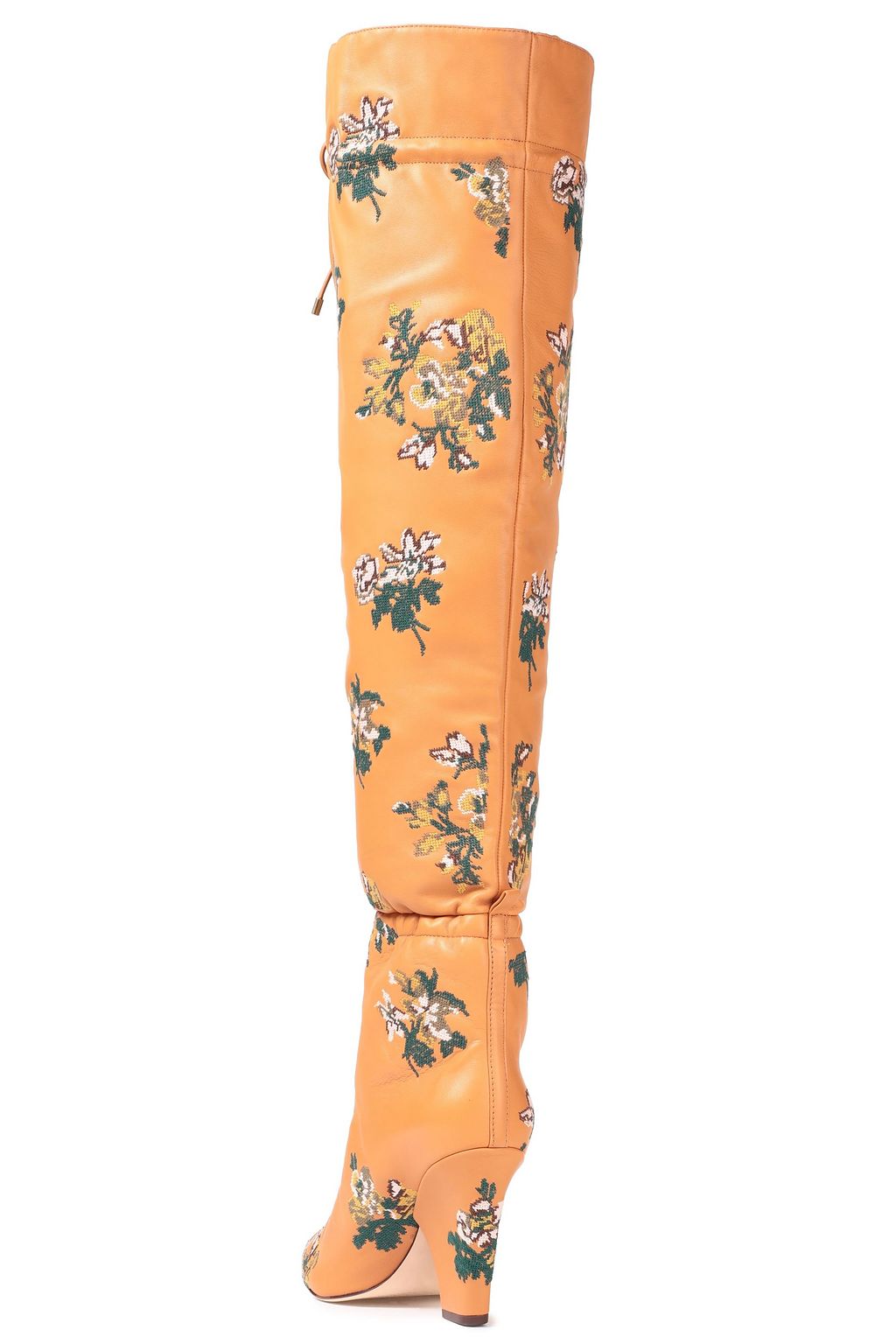 TORY BURCH Lila 90 gathered embroidered over-the-knee boots | Sale up to 70% off | THE OUTNET TORY BURCH Lila 90 gathered embroidered over-the-knee boots | Sale up to 70% off | THE OUTNET