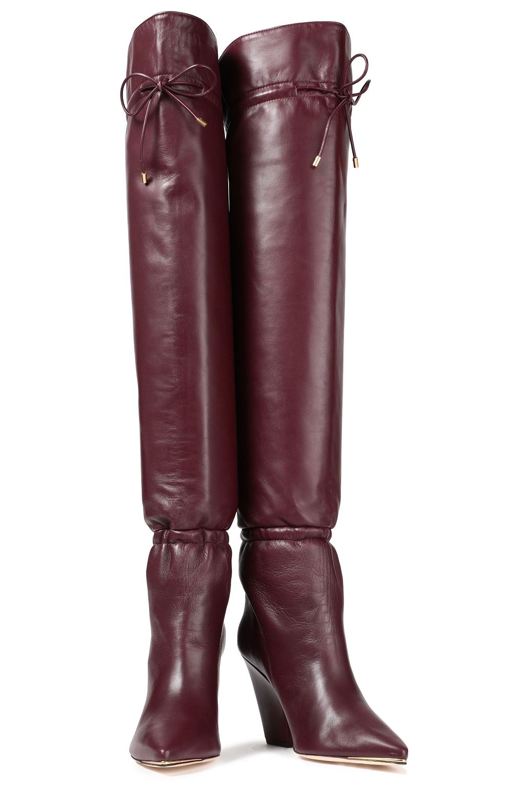 TORY BURCH Lila 90 gathered over-the-knee boots