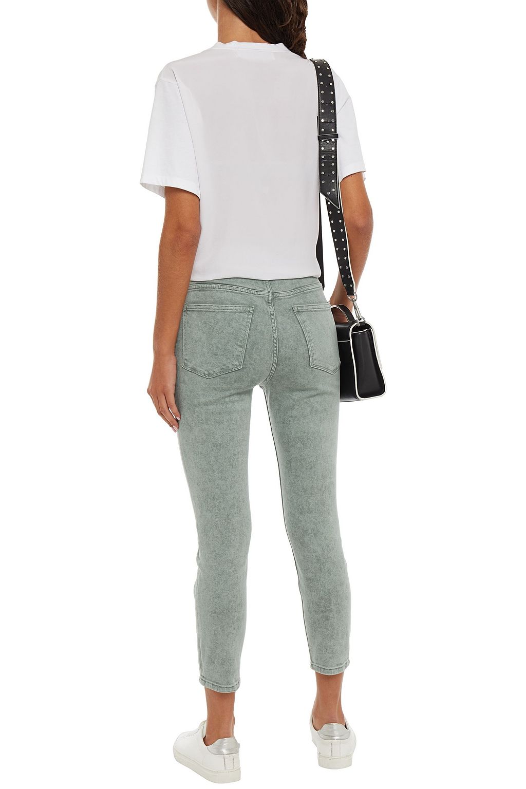 DL1961 Cropped high-rise skinny jeans
