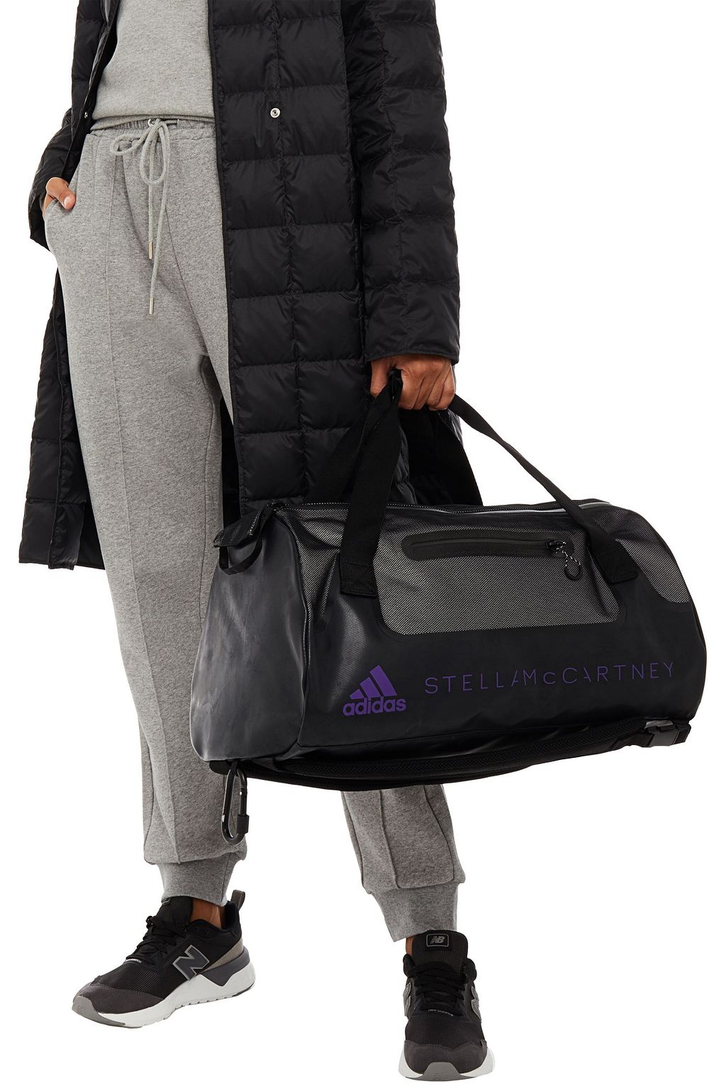 ADIDAS BY STELLA MCCARTNEY Coated mesh weekend bag