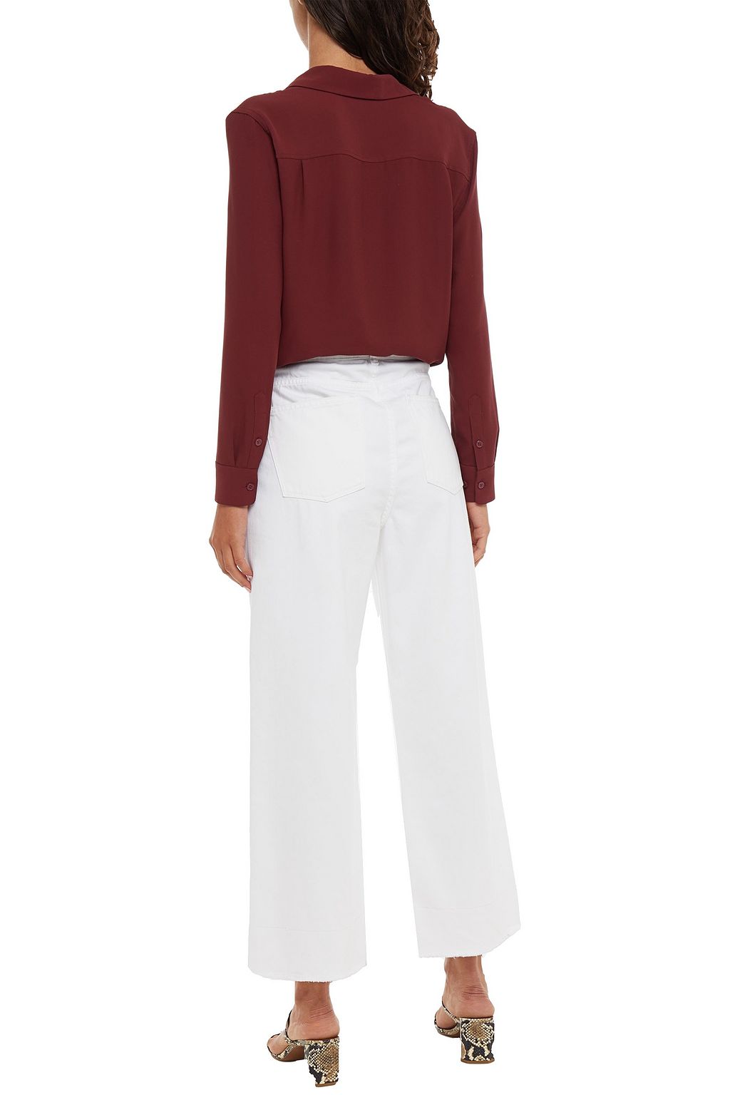 DL1961 High-rise wide-leg jeans
