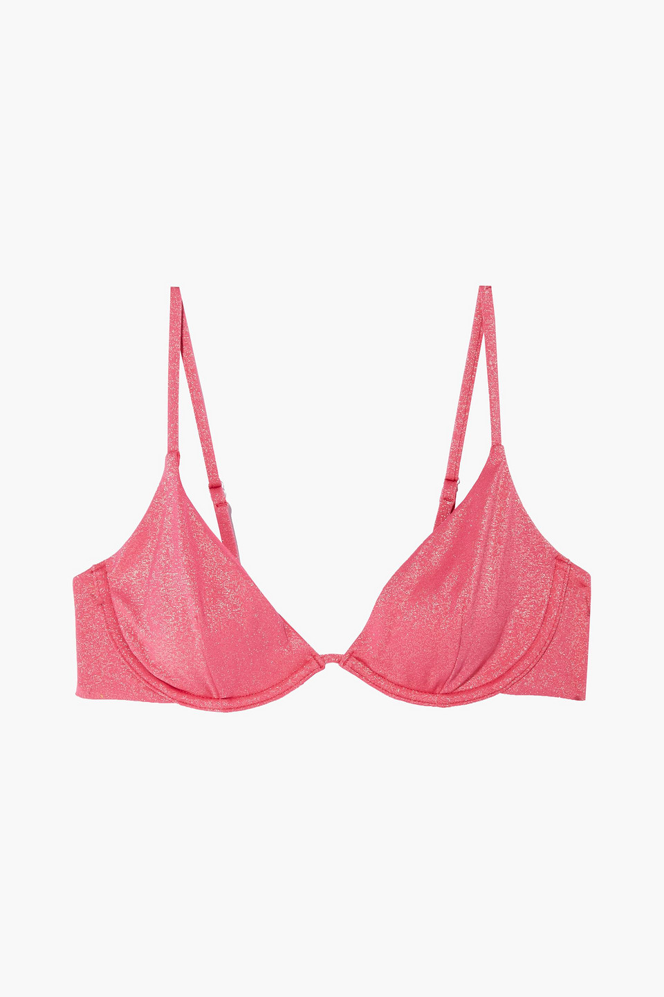 Onia Liana Bikini Top In Pink